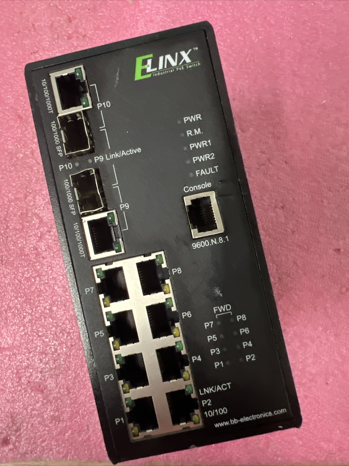 EIRP610-2SFP-T Managed Network Switches INDUSTRIAL GB SWITCH 8 CU, 2 SFP
