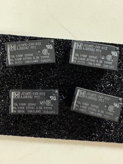 JQ1APE-24V-H12 RELAY 24V Panasonic Matsushita tube of 25 pieces