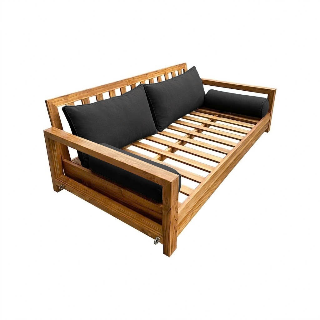 |COVER ONLY| STYLE 2 Crib Bolster Pillow Daybed Porch Swing Pipe Trim AD003