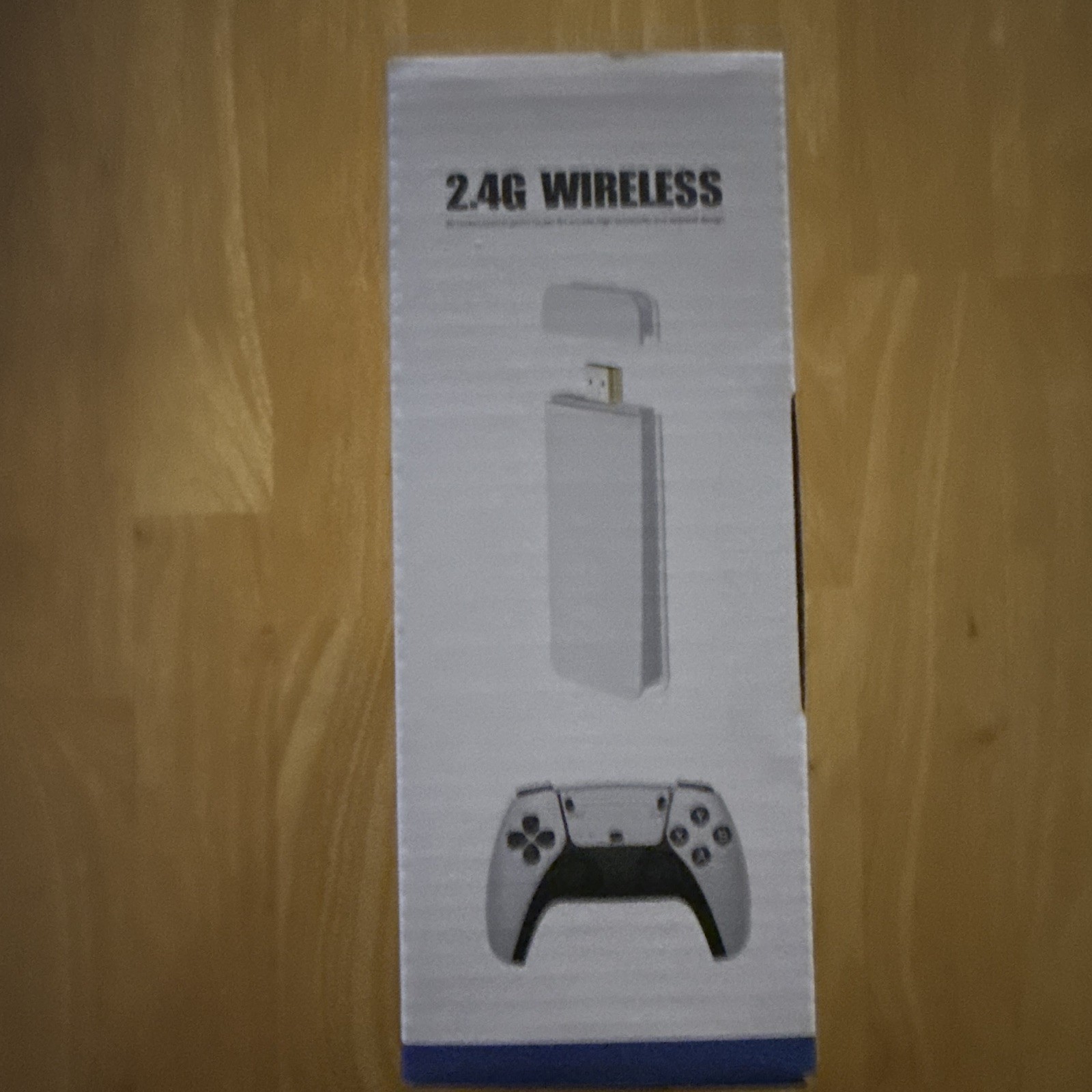 Gameo 2.4G Wireless Game Controller, White/Black, 2.4GHz RF Connectivity