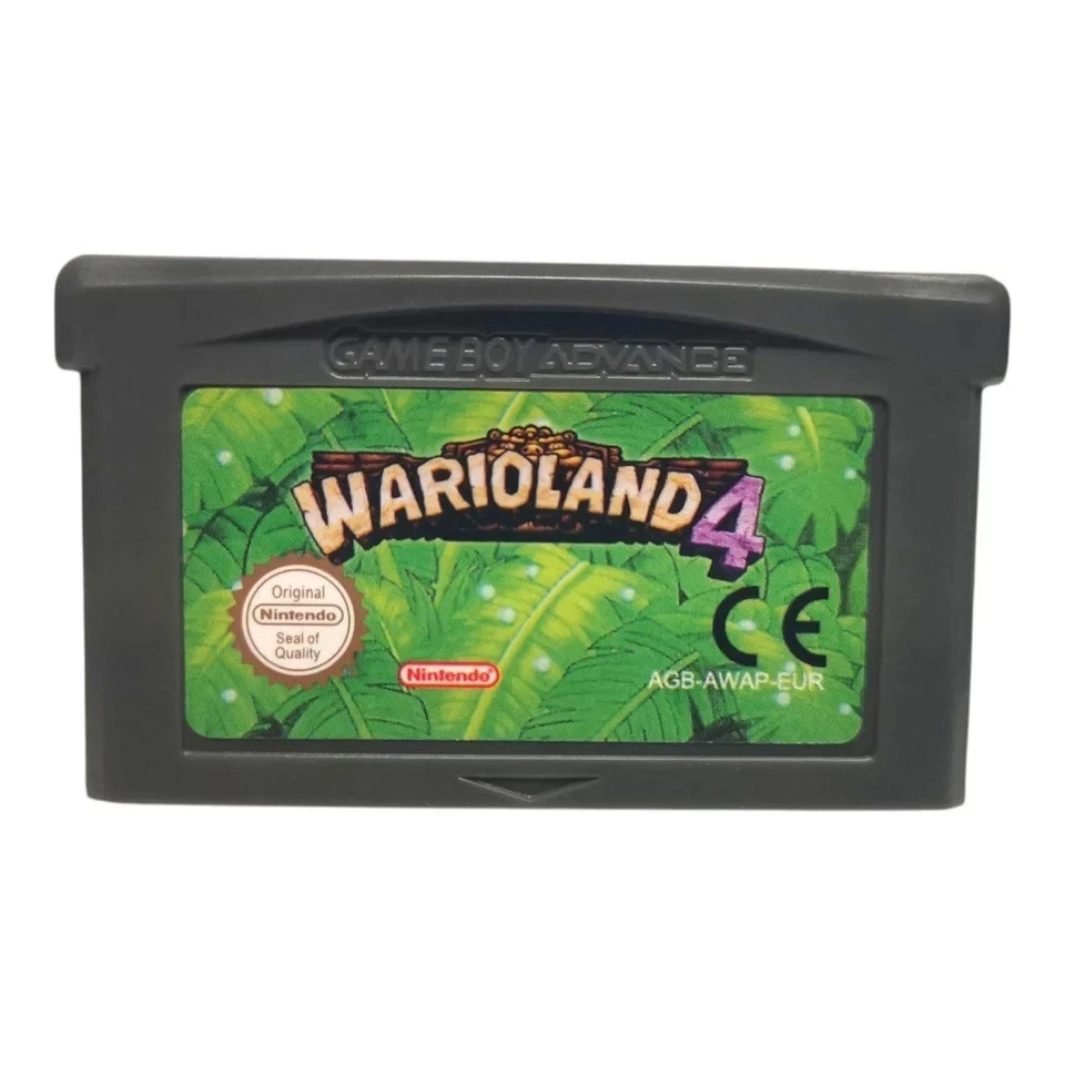 Wario Land 4 For Game boy Advance GB-GBA-NDS Fast Shipping Tested 2001