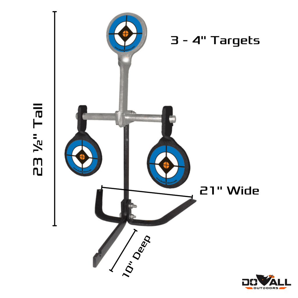 DO-ALL Outdoors .38-44 Auto Reset Spinner Target - SS6038