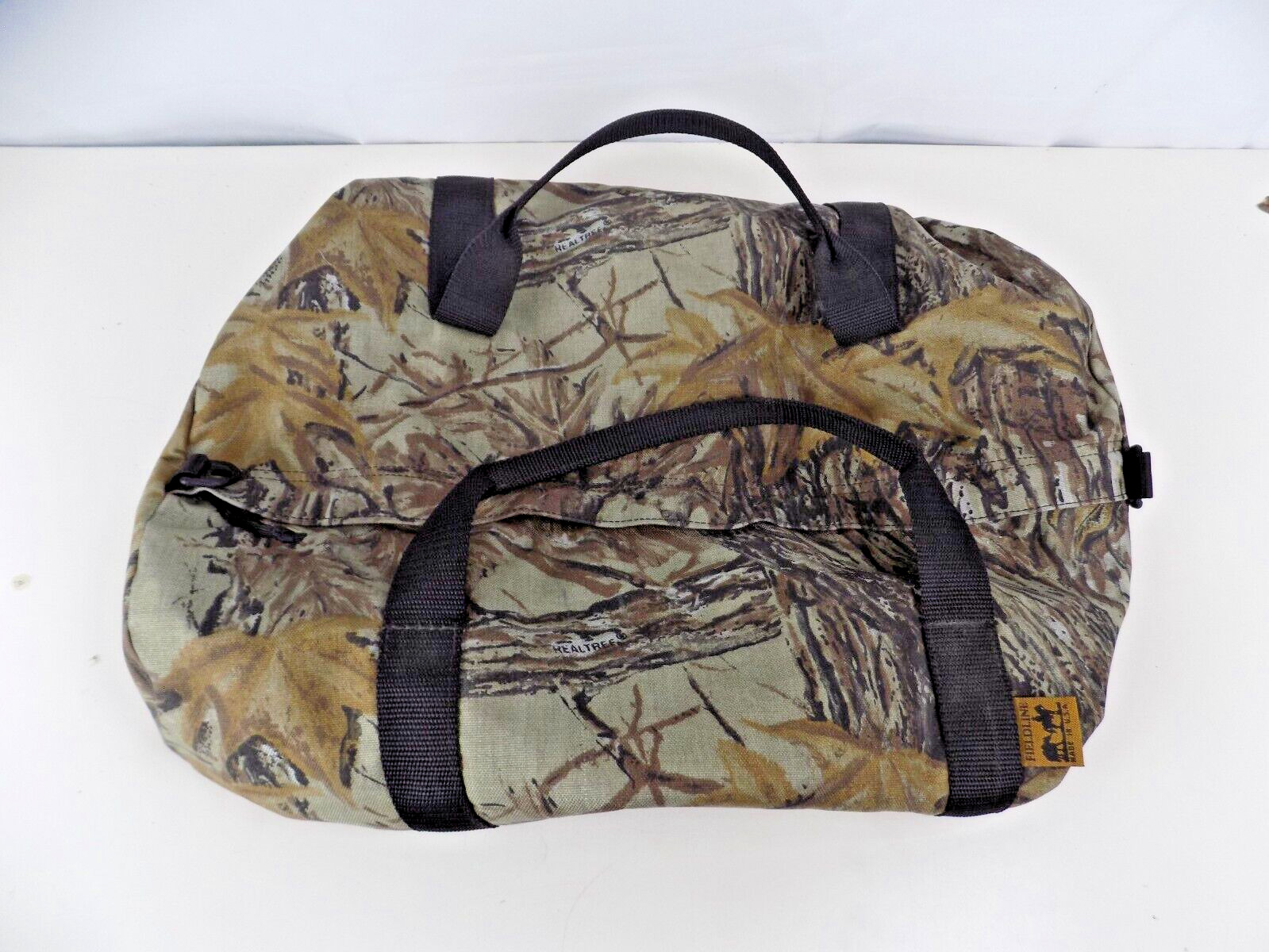 Fieldline Bag Camo Duffle Vintage Realtree Hunting Travel Large Made USA