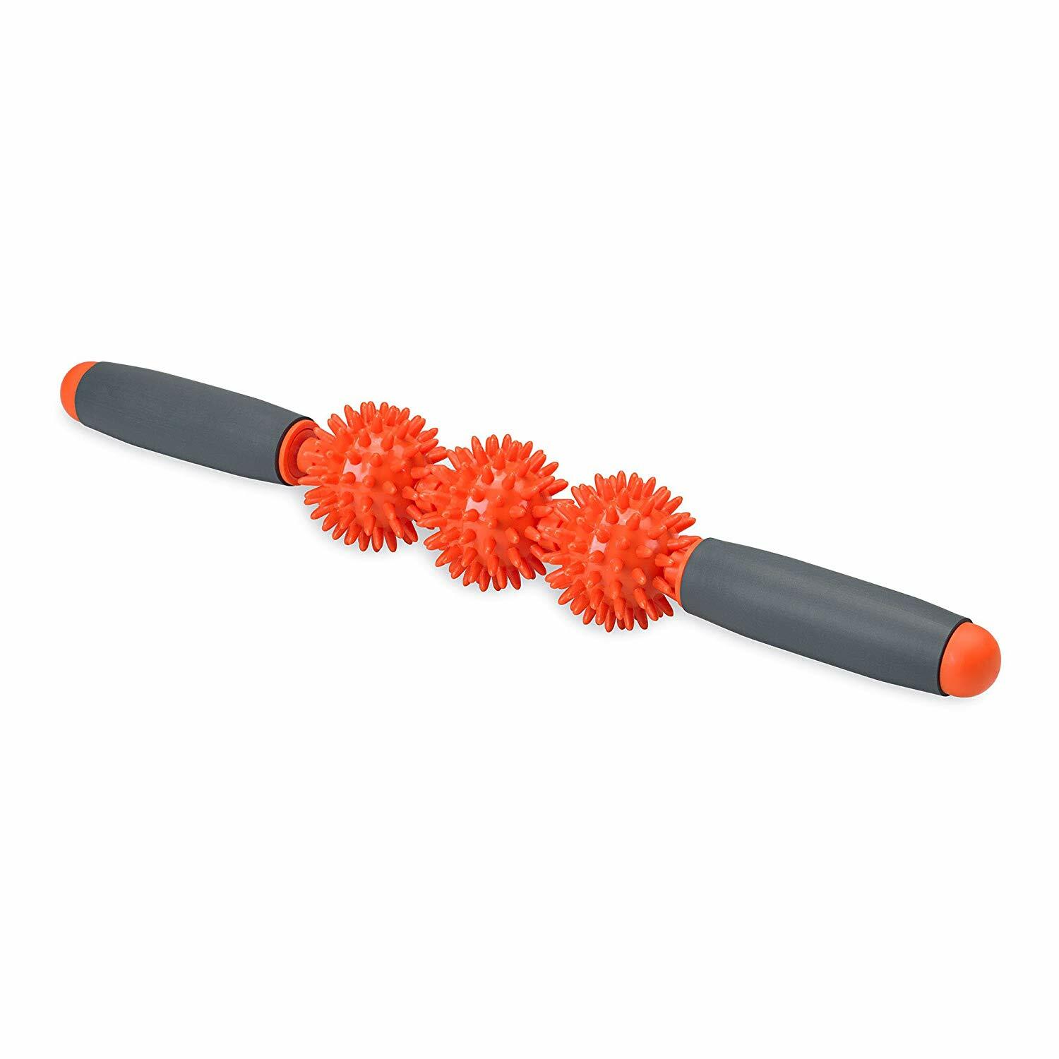 Gaiam Restore Massage Stick Pressure Point Muscle Roller Athletic Recovery Tool