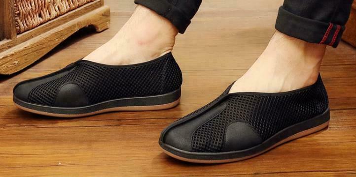Summer Male Shaolin Kungfu Martial Arts Shoes Tai Chi Wing Chun Sandals
