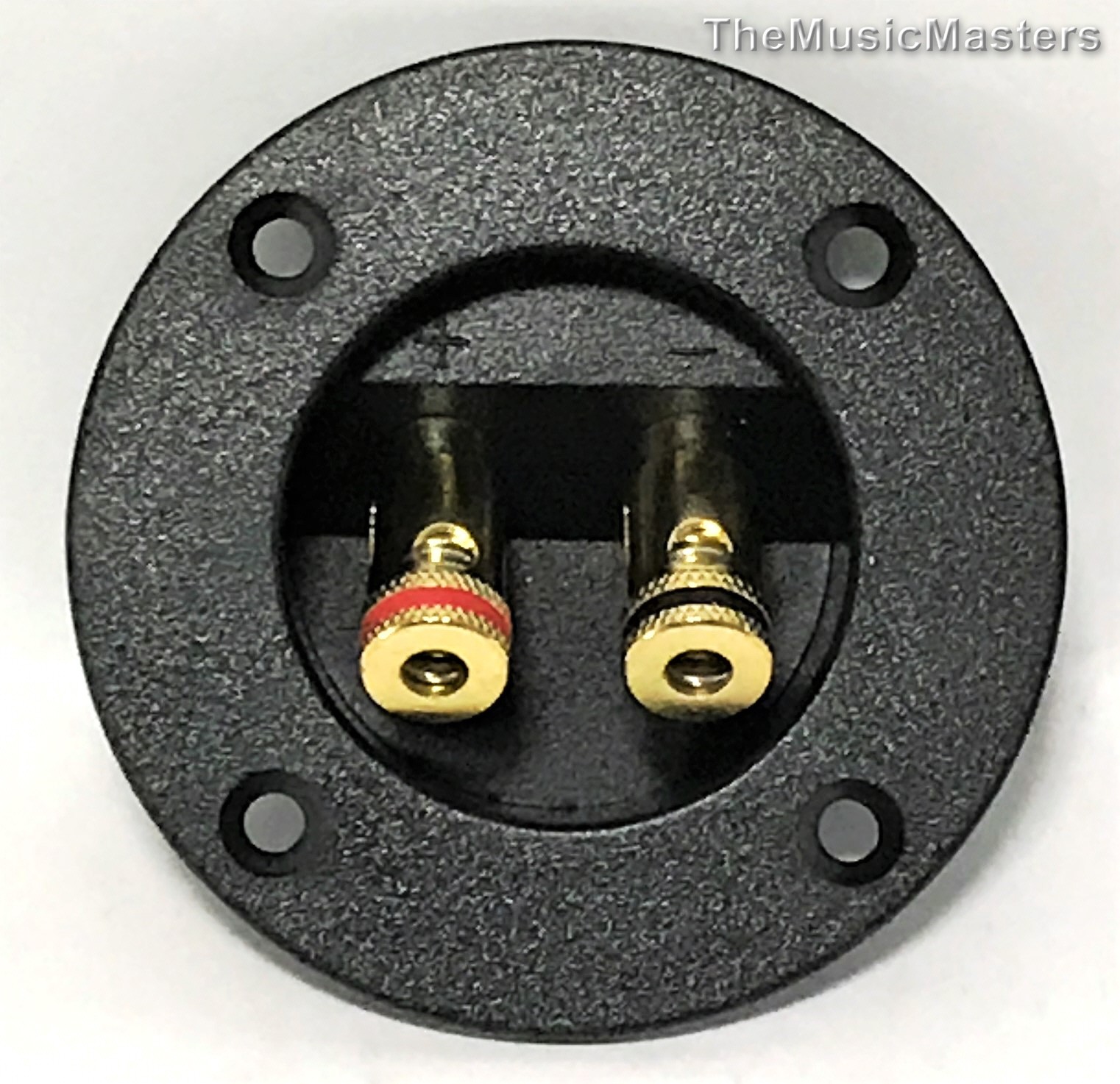 Gold Plated Banana Push Terminal Cup for Car Home Audio Speaker Box Cabinet