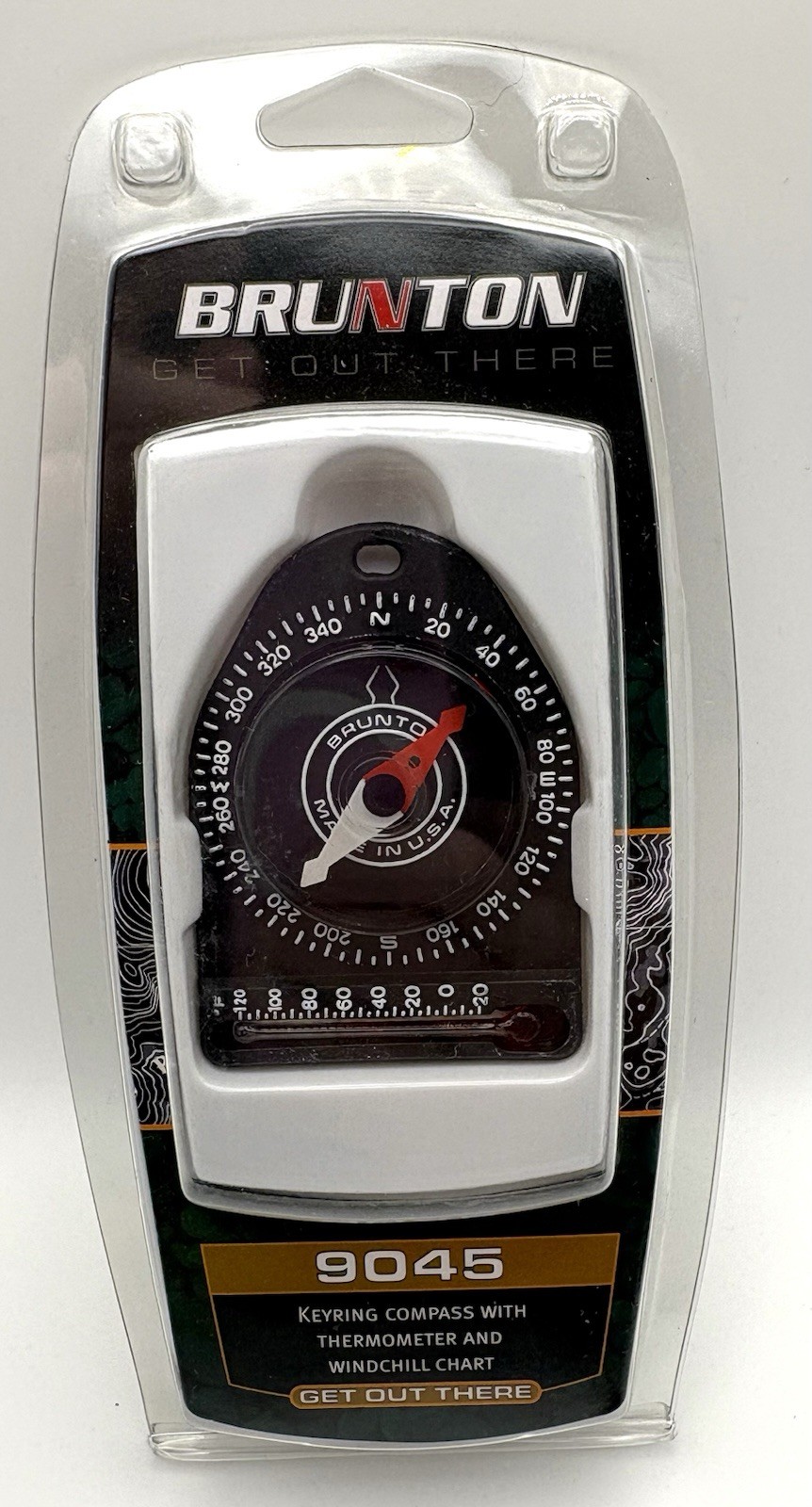Brunton 9045 Letting Compass/Themometer/Windchill NWT