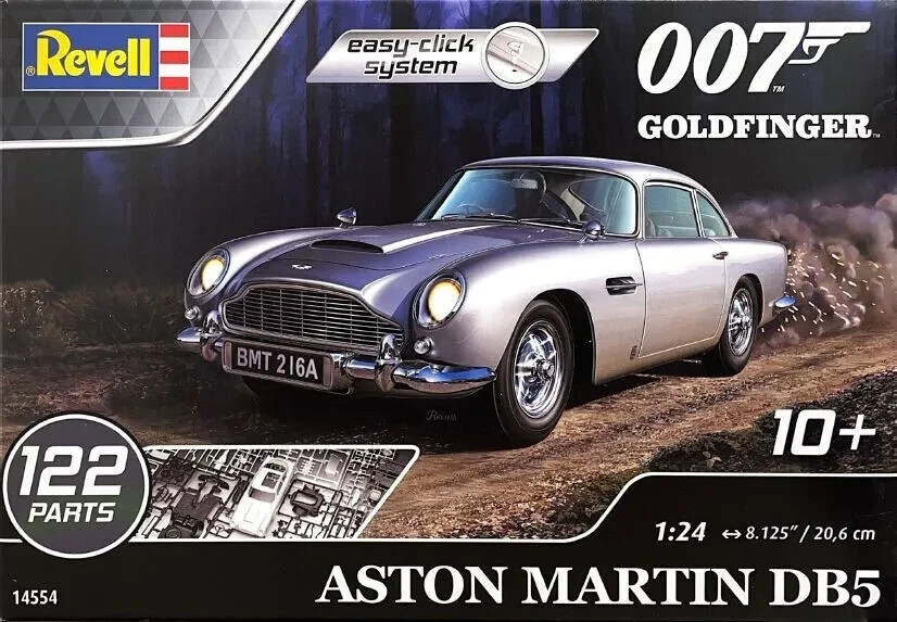 Revell 14554 Aston Martin DB5 007 Goldfinger 1/24 model kit