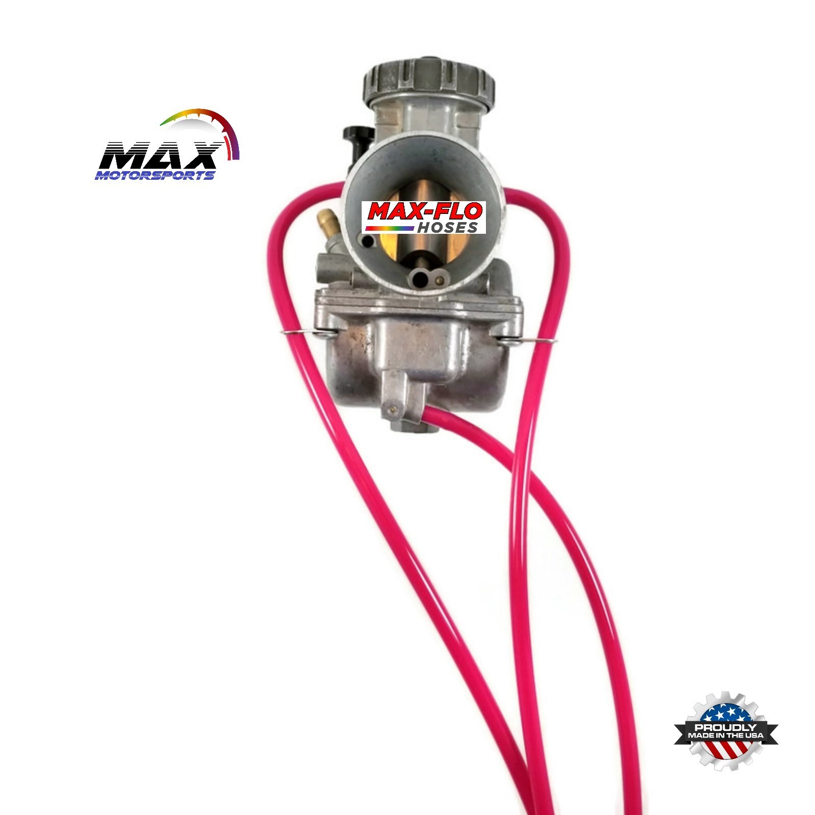 5' ft RETRO RED-PINK 4mm ID CARBURETOR VENT HOSE KIT KEIHIN MIKUNI PJ PWK CARB