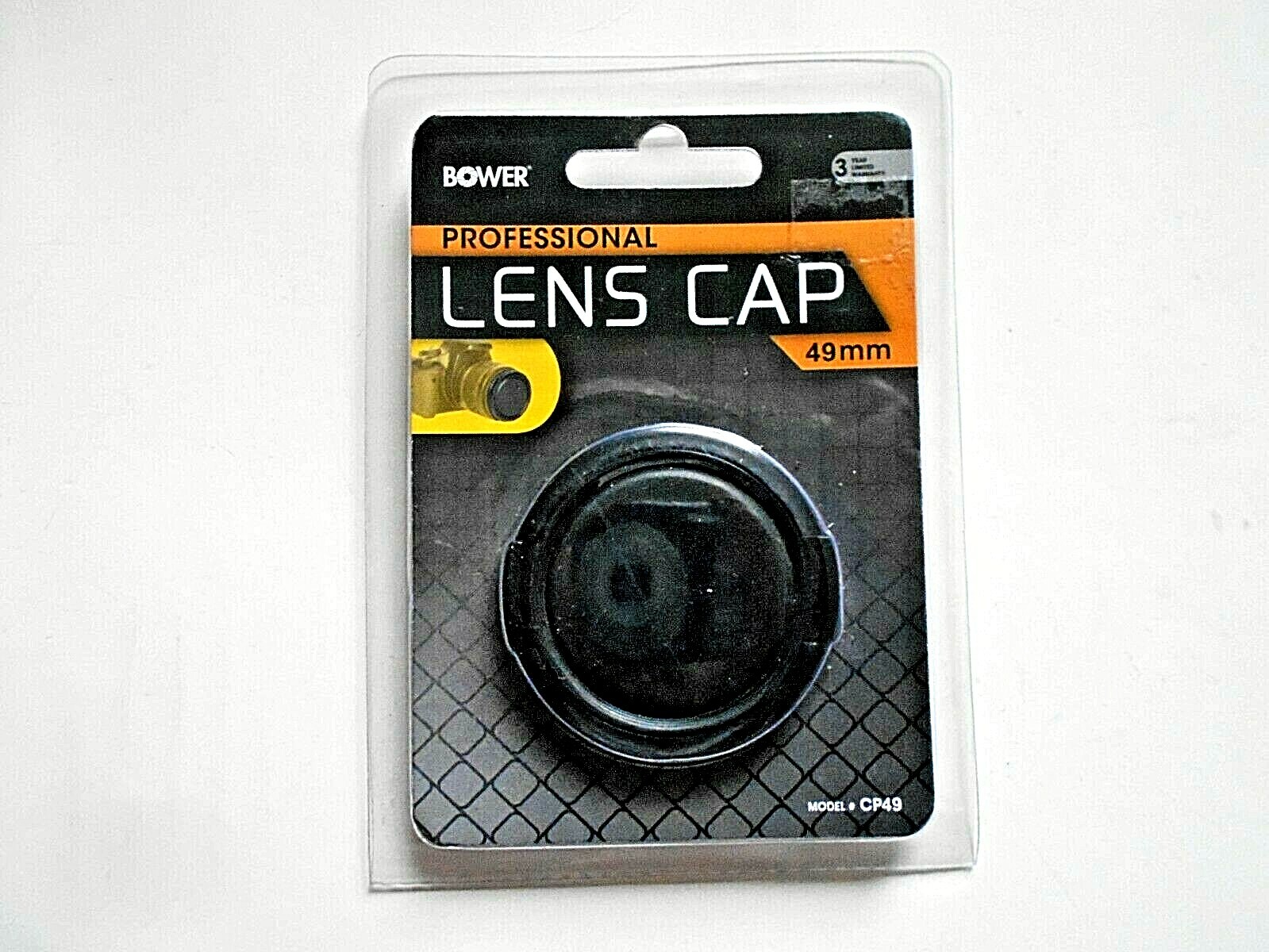 Bower 49mm Professional Snap-On Lens Cap No. CP49