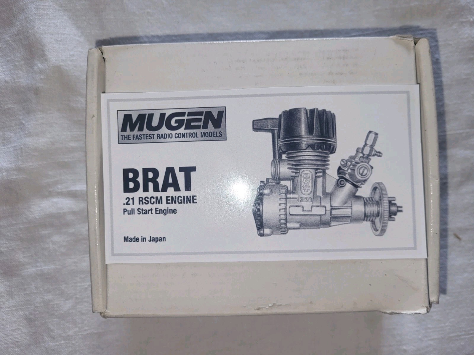 New Brat 21 RSCM Pull Start Engine Car engine. Vintage Model Engine.