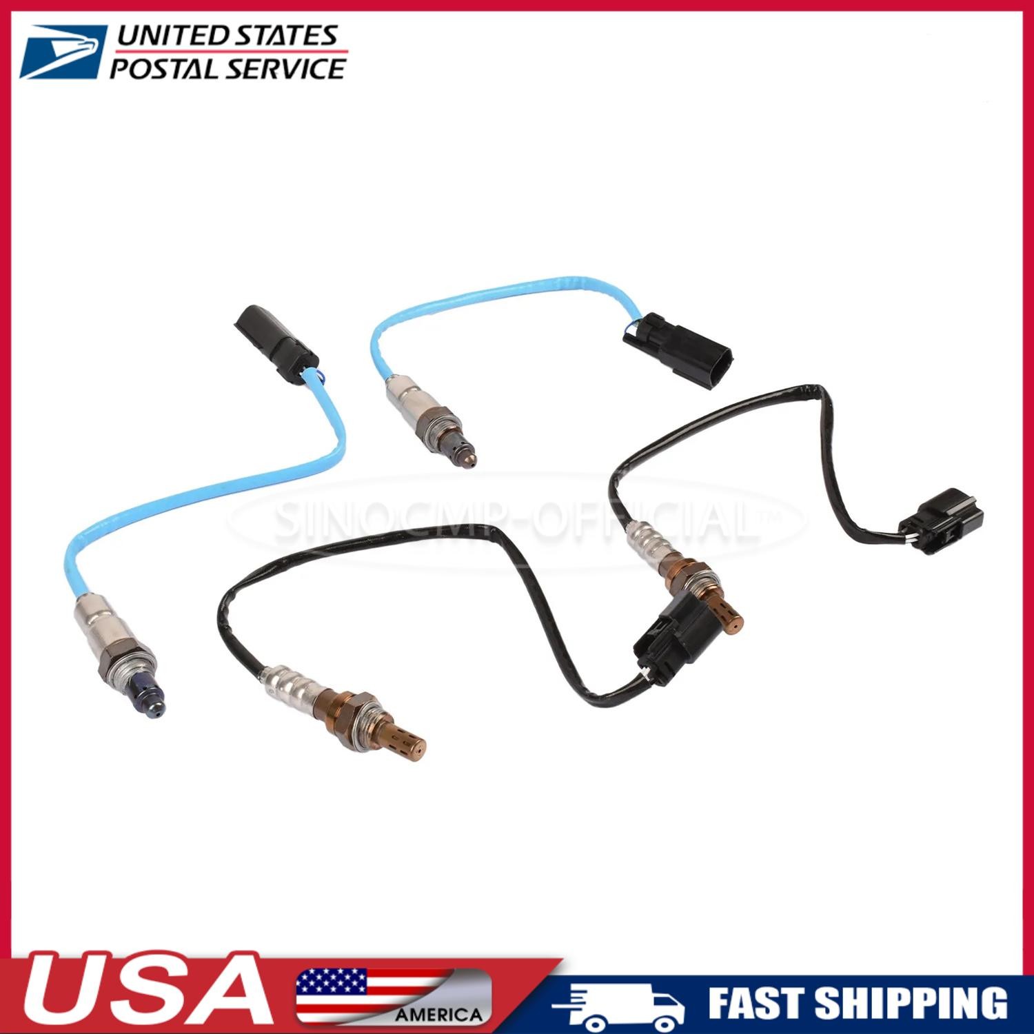 2x Up & Downstream O2 Oxygen Sensor 02 For Ford F-150 3.5L 2011 2012 2013 2014