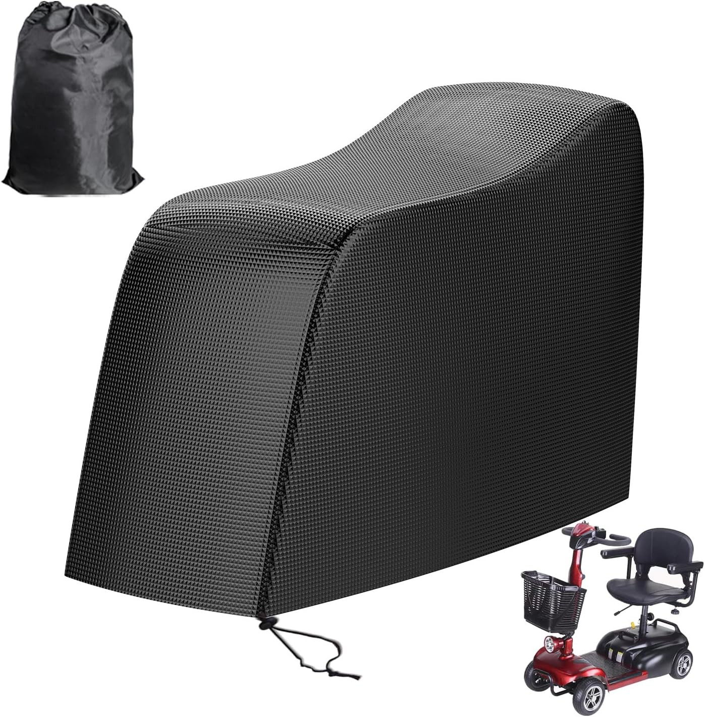 Waterproof Mobility Scooter Cover, Sunproof & Dustproof Protector for Electric S