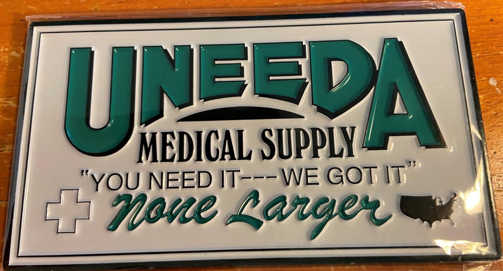 Return of the Living Dead Uneeda Medical Supply Metal Sign Trick or Treat Studio