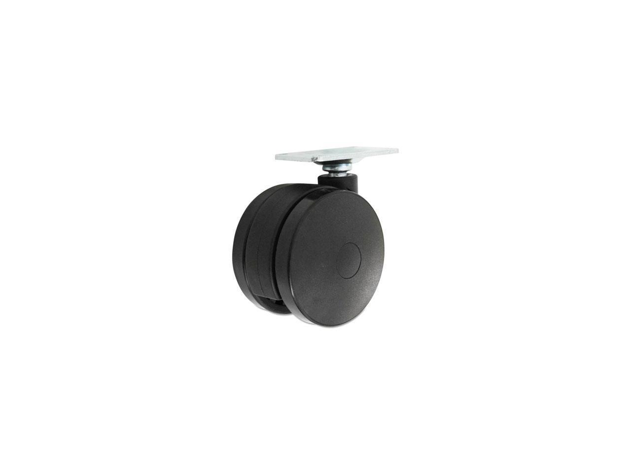 Alera Casters for Height-Adjustable Table Bases Black 4/Set HT3004