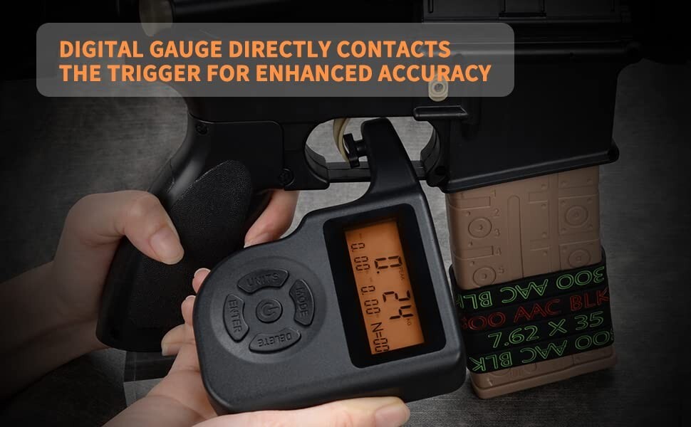 Pridefend Professional Digital Trigger Pull Gauge0-12 lbs Trigger Pull Scale1...