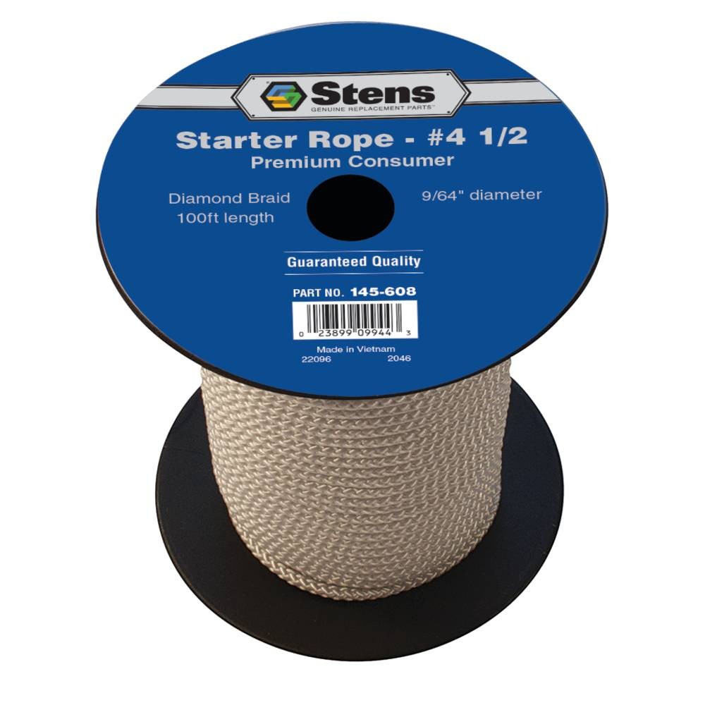 100'Diamond Braid Starter Rope / #4 1/2 Diamond 145-608