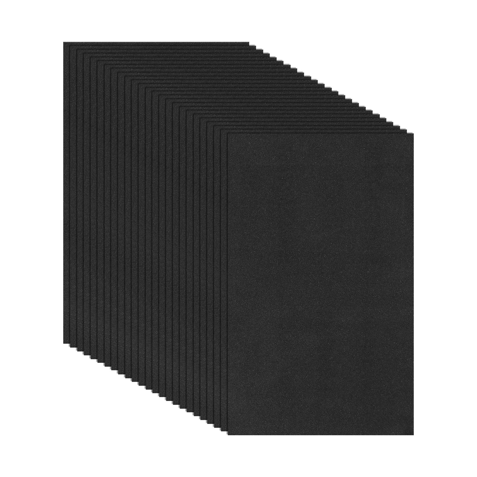 25 Pack 5.5" x 9" Sandpaper, 400 Grit Sand Paper for Wood Furniture
