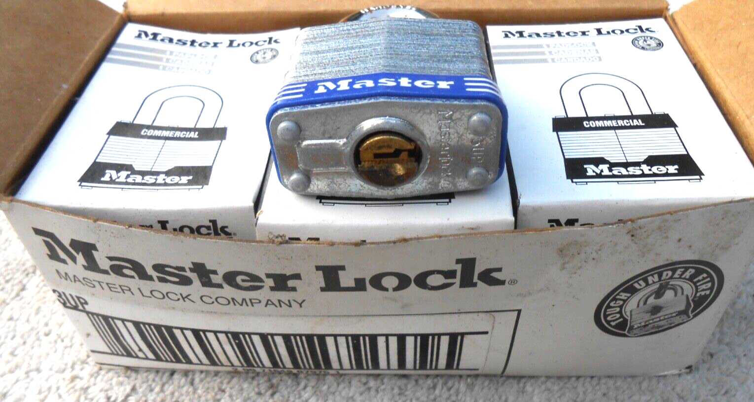 6 Master Padlocks 3UP
