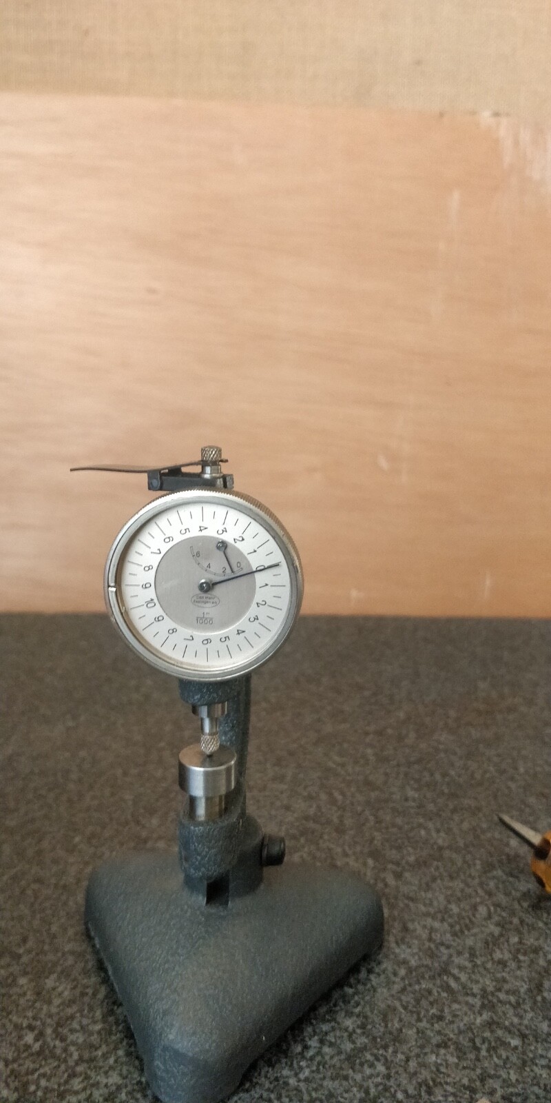 MAHR .001" Bench Dial Indicator Watchmakers Tools Machinist Tool