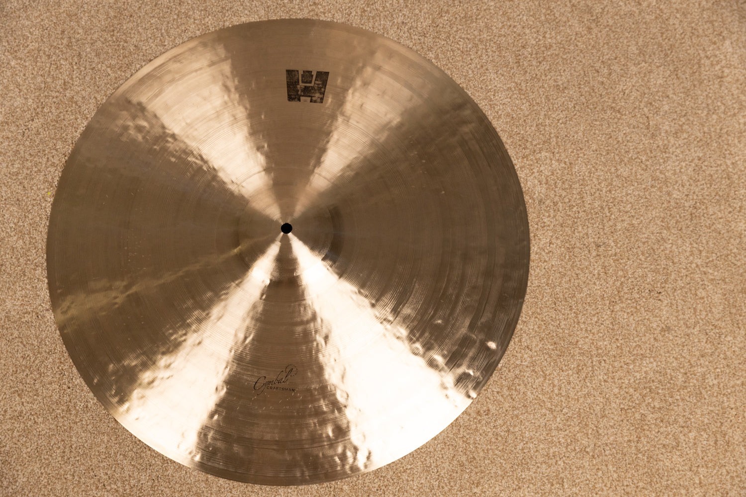 Cymbal Craftsman 22" Thirties Inspired Ride Cymbal 2424g