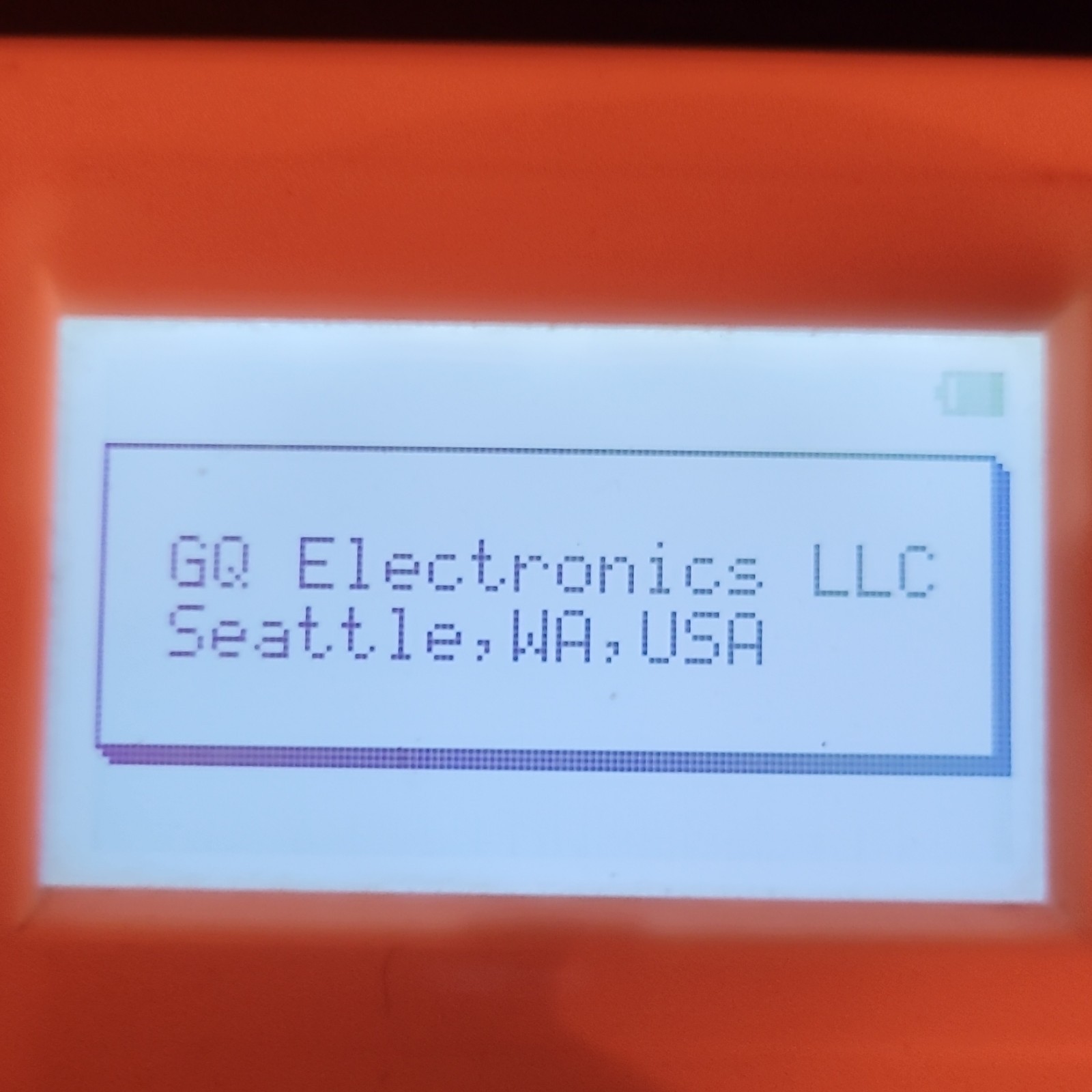 GQ Electronics GMC-500 Geiger Counter Radiation Detector Dosimeter