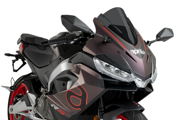 Puig 3mm Z Racing Windscreen Dark Smoke #22273F Aprilia RS 457 2024