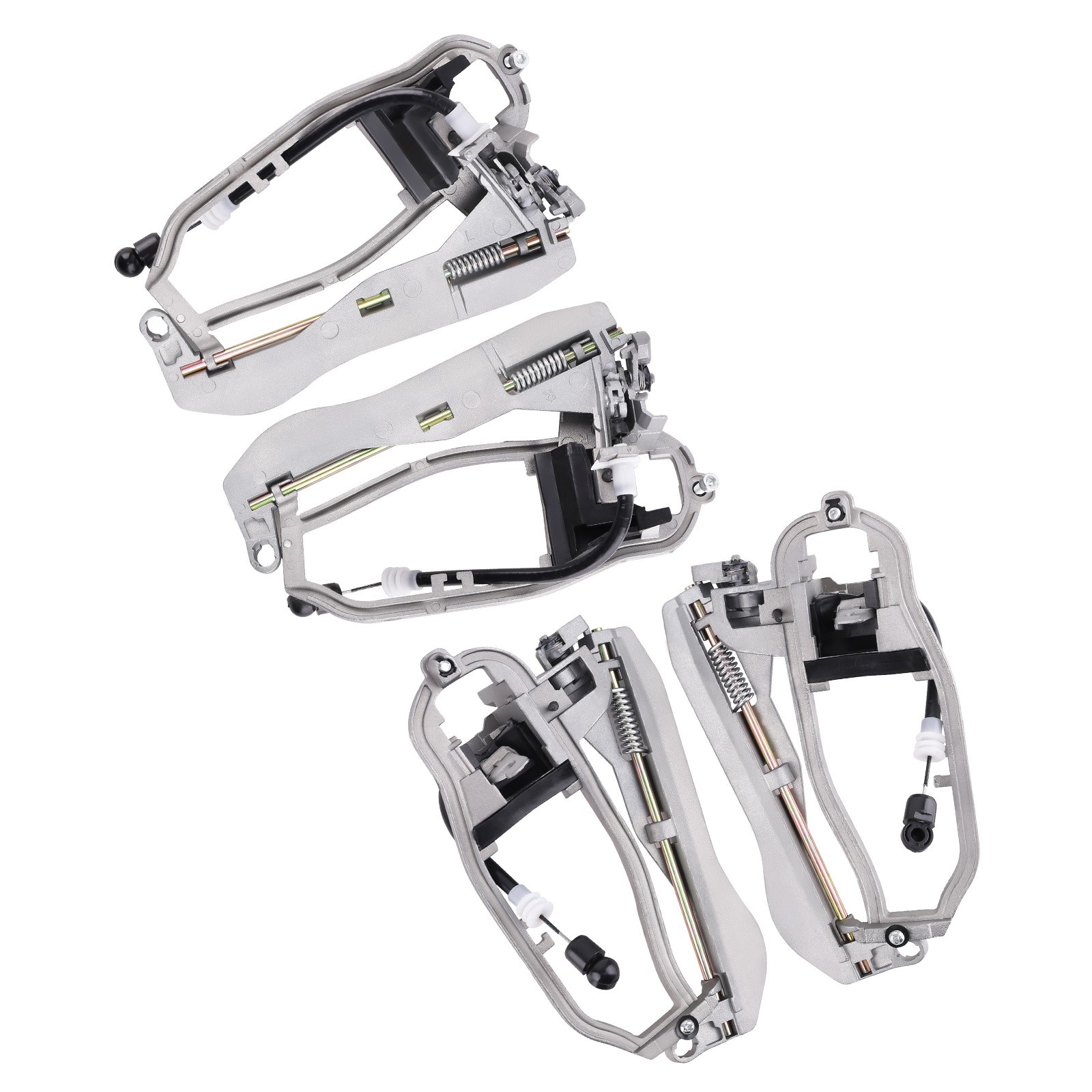 Set of 4 Door Handle Carriers Front&Rear Left&Right for BMW E53 X5 2000-2006