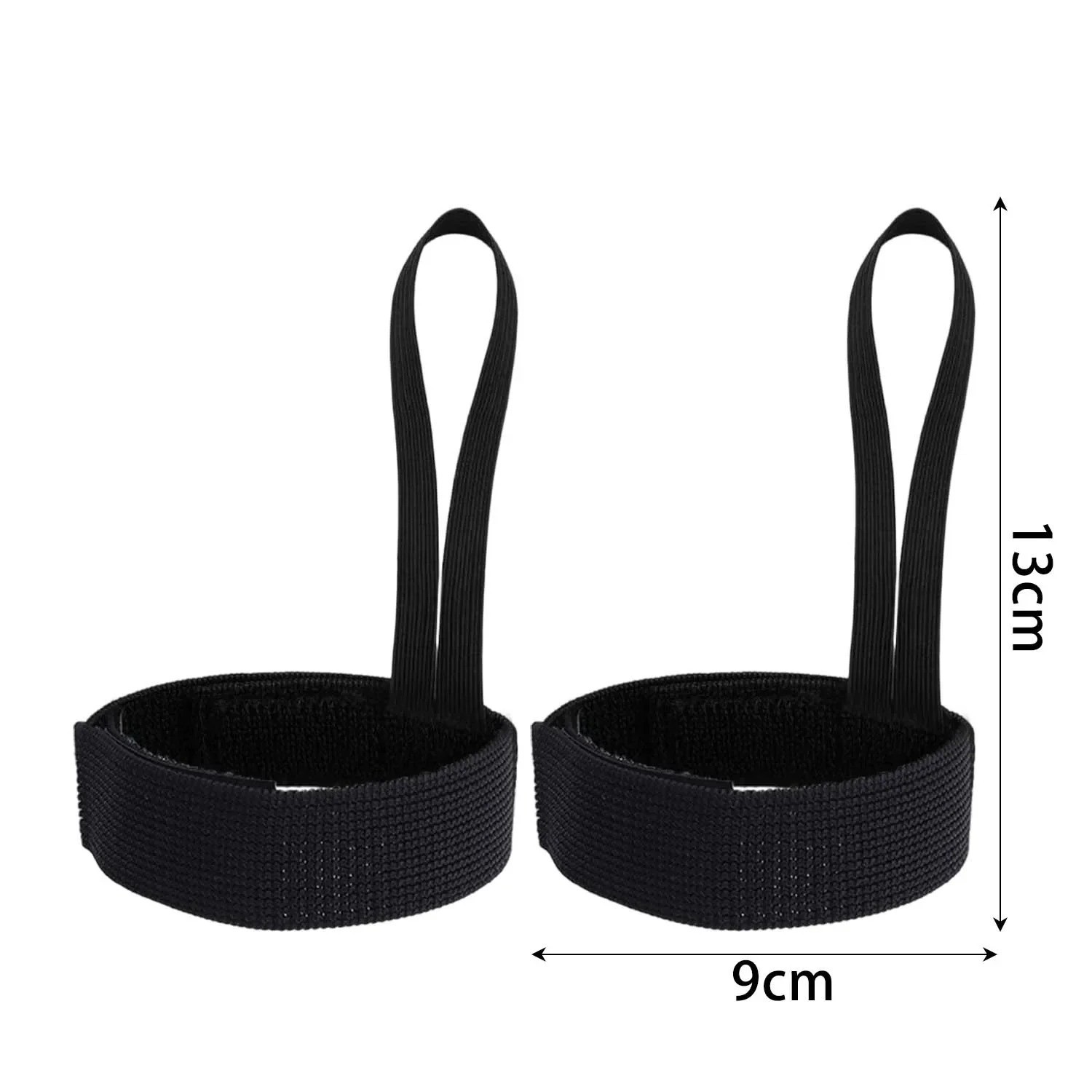 2PCS Ski Glove Wristband Holder Elastic Durable for Winter Skiing Sport Tool