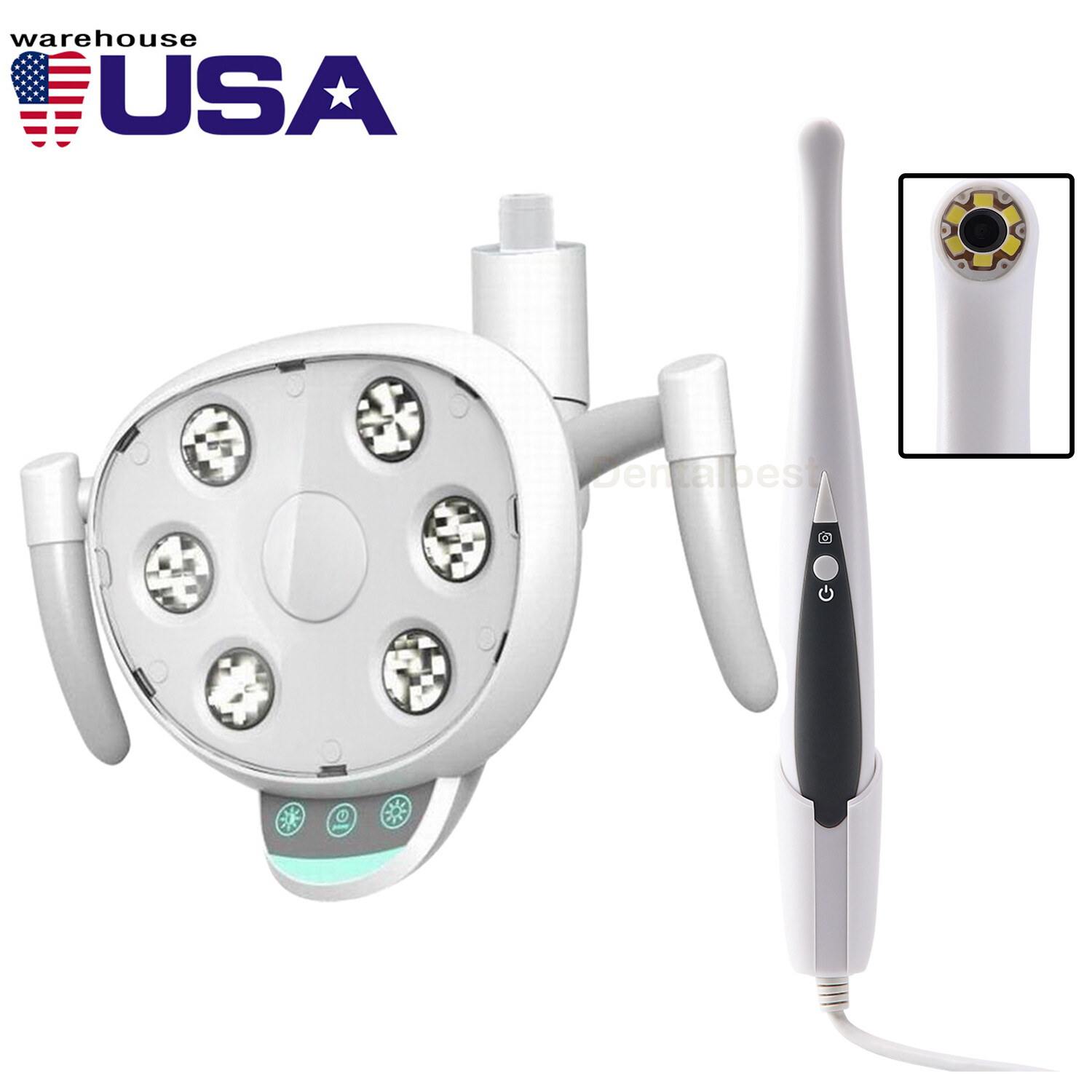 COXO Dental LED Lamp Oral Light Induction Senser Reflectance / Intraoral Camera