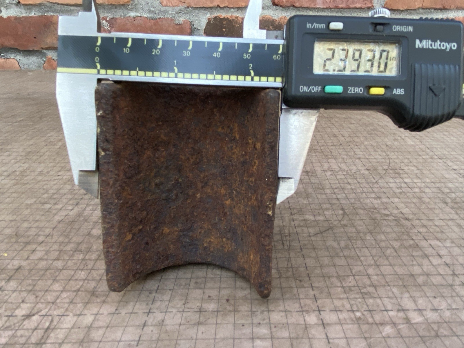 Vintage Atha ? #38 Hammer HEAD 4-1/2 lbs. Blacksmith Anvil Forge Old Rusty Tool