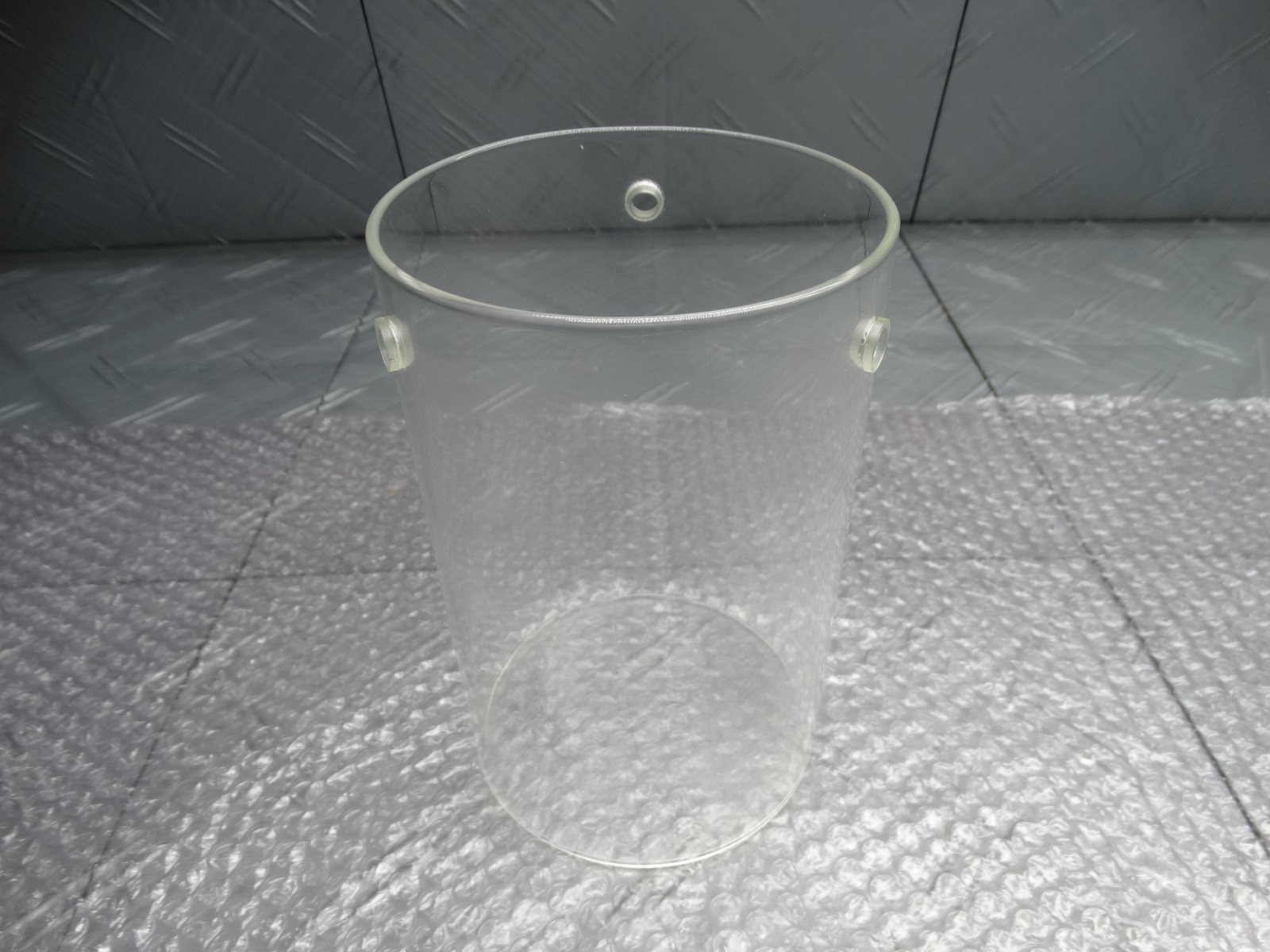 Glass Shade for Hampton Bay Regan 21in 3-Light Bronze Vanity Light 1004335702