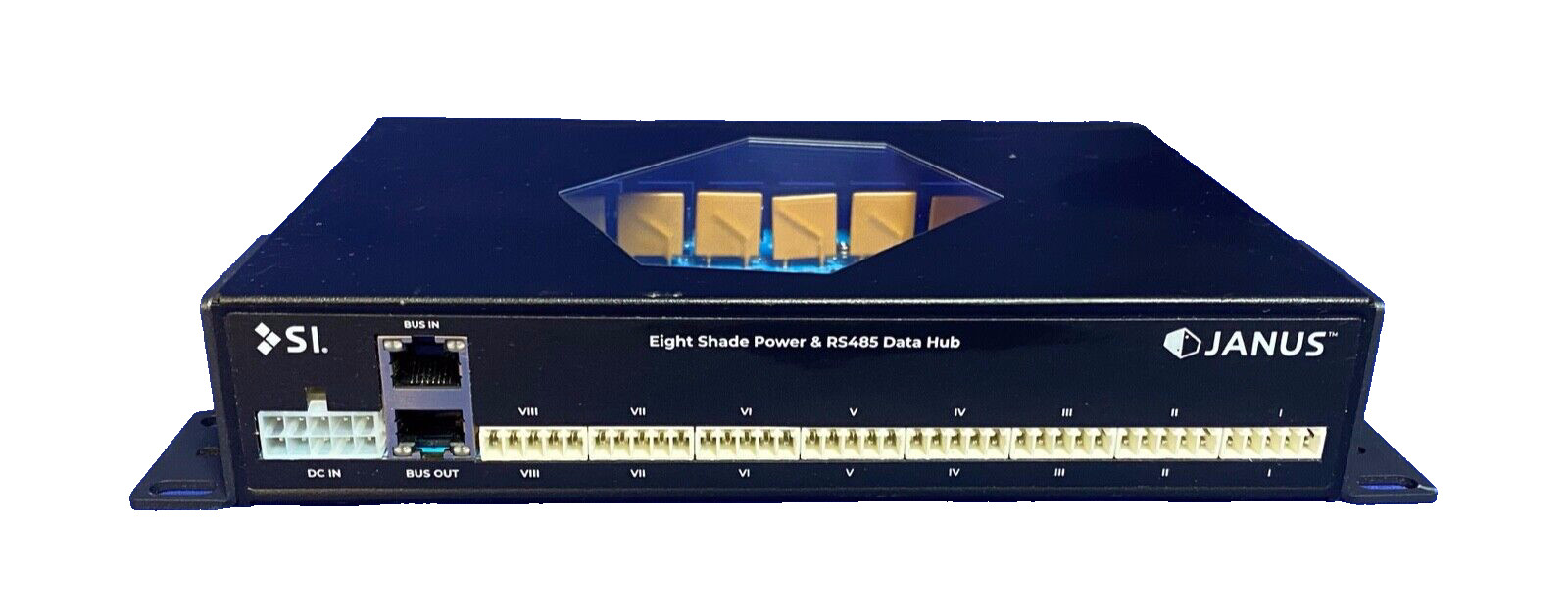 JANUS RS485, Eight Shade Power & Data Hub Window Shade Control- Pre Owned