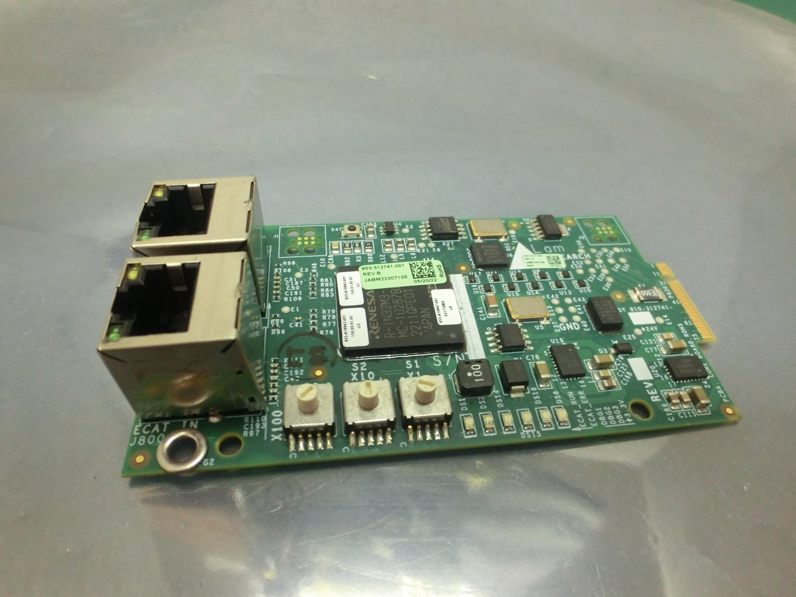 Lam Research 810-312741-002 Rev A,853-312741-001 Rev B Board,Used,US~A135