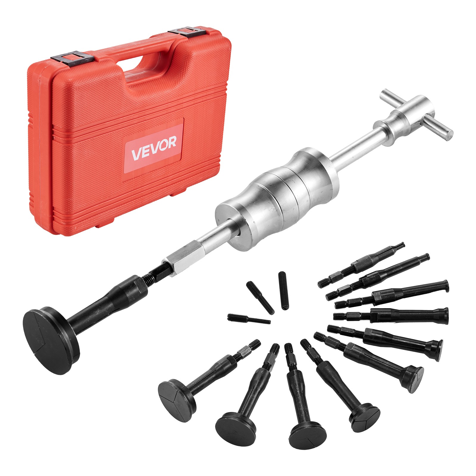 VEVOR 16pcs Blind Hole Bearing Puller Internal Extractor Remover Slide Hammer