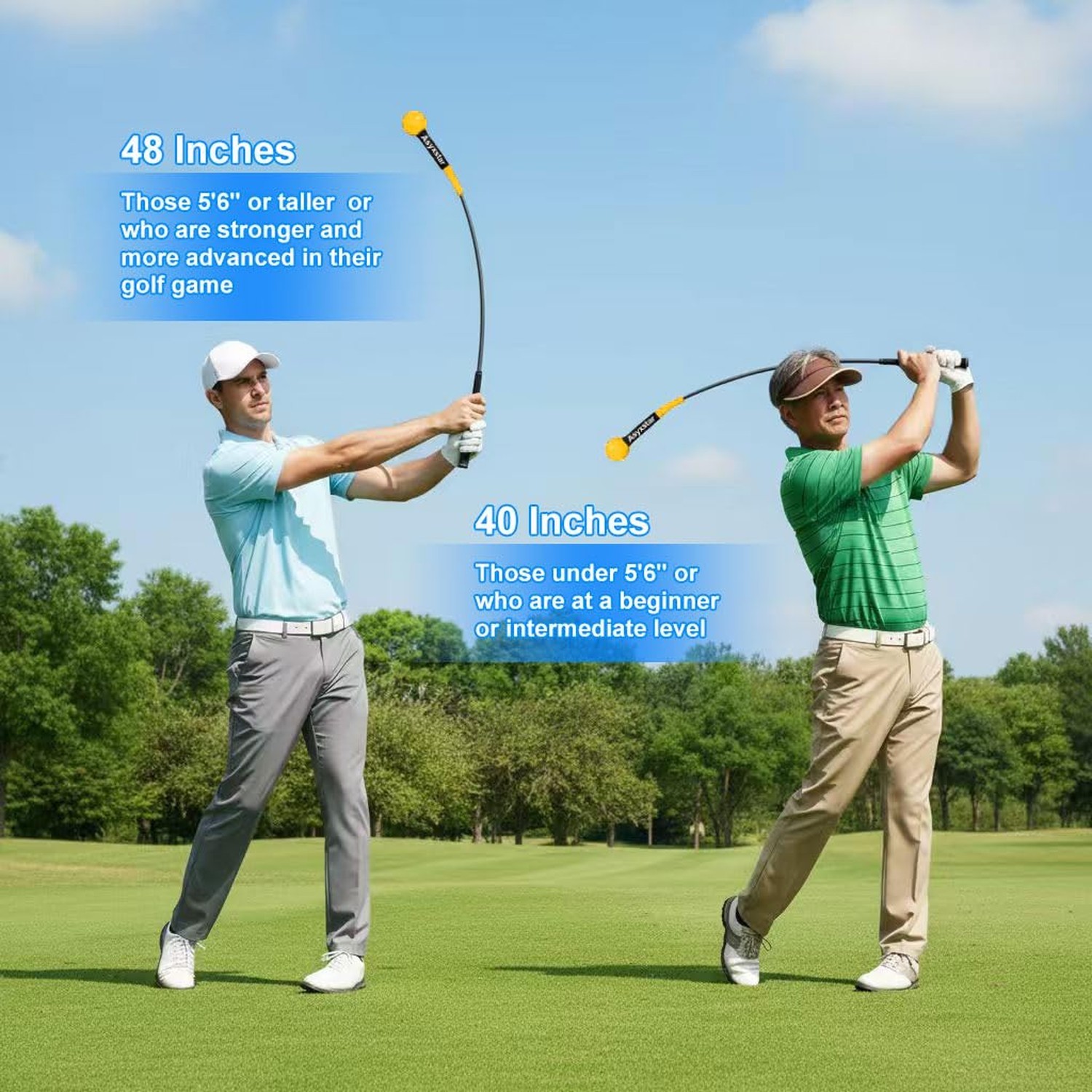 Golf Swing Trainer Aid - Power Flex Golf Swing Training aid for Strength and ...