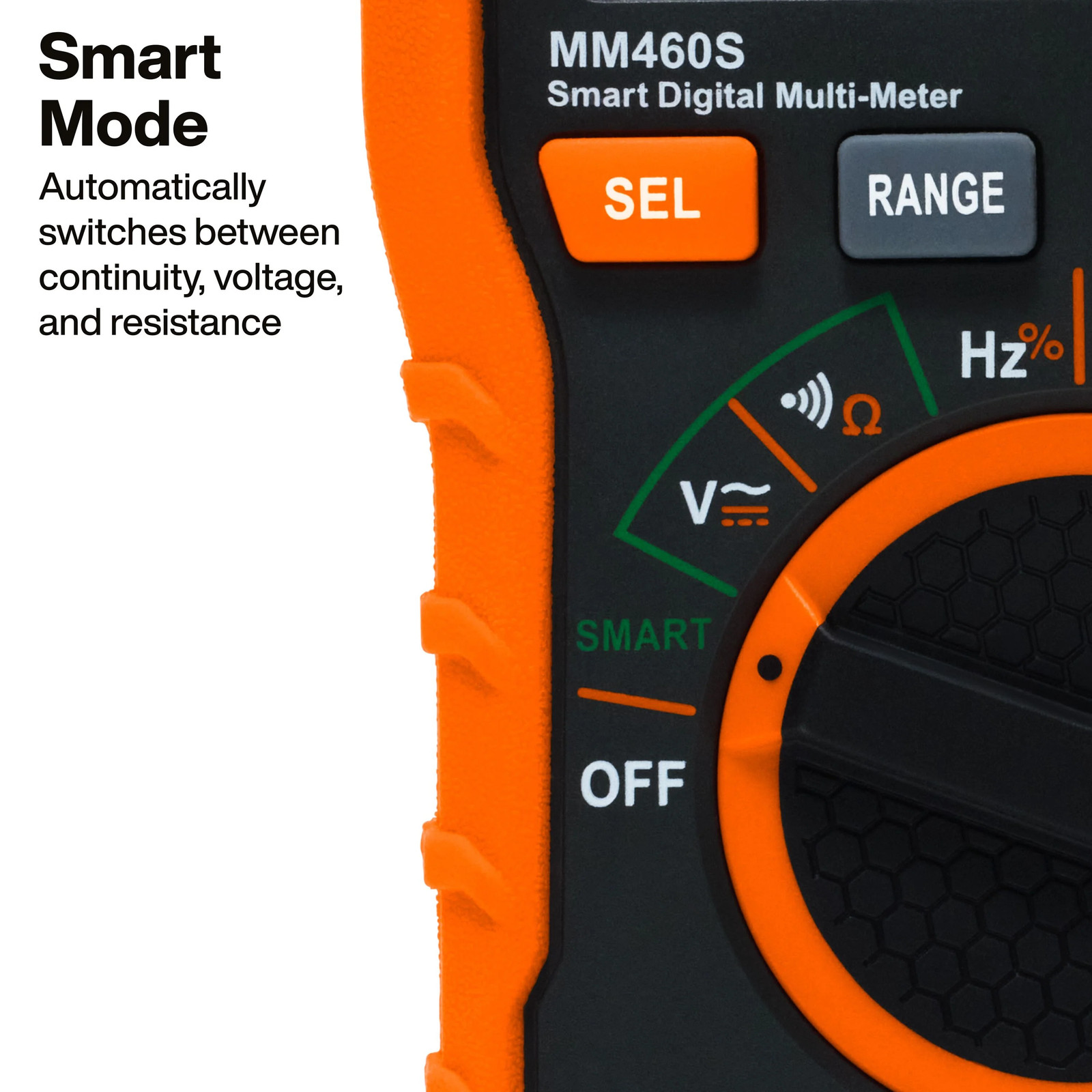 Klein Tools MM460S Smart Digital Multimeter, 600V AC/DC Auto-Ranging