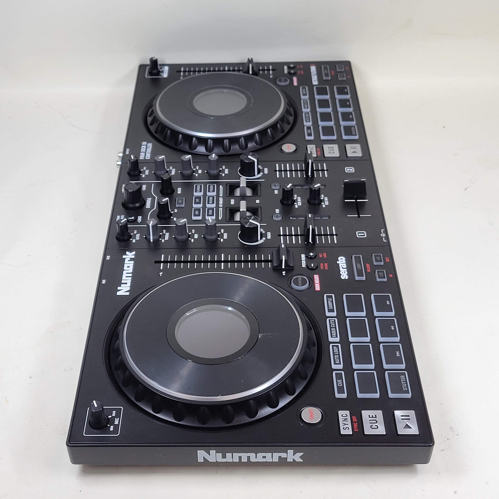 Numark 2-Channel Mixtrack Platinum FX 4-Deck Serato DJ Controller