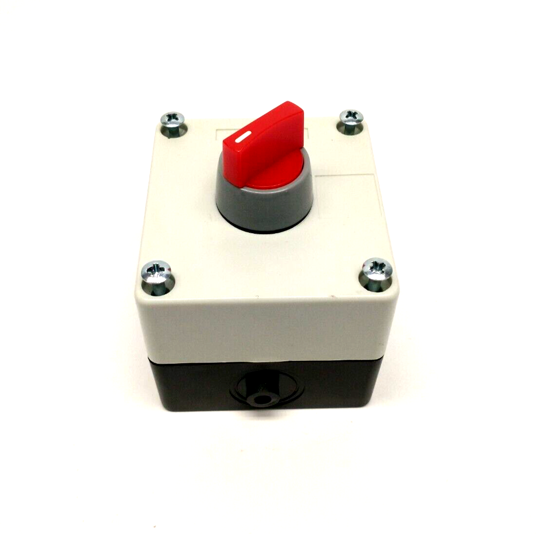 Auspicious Red 2-Position Selector Switch w/ Control Station Enclosure 120V 6A