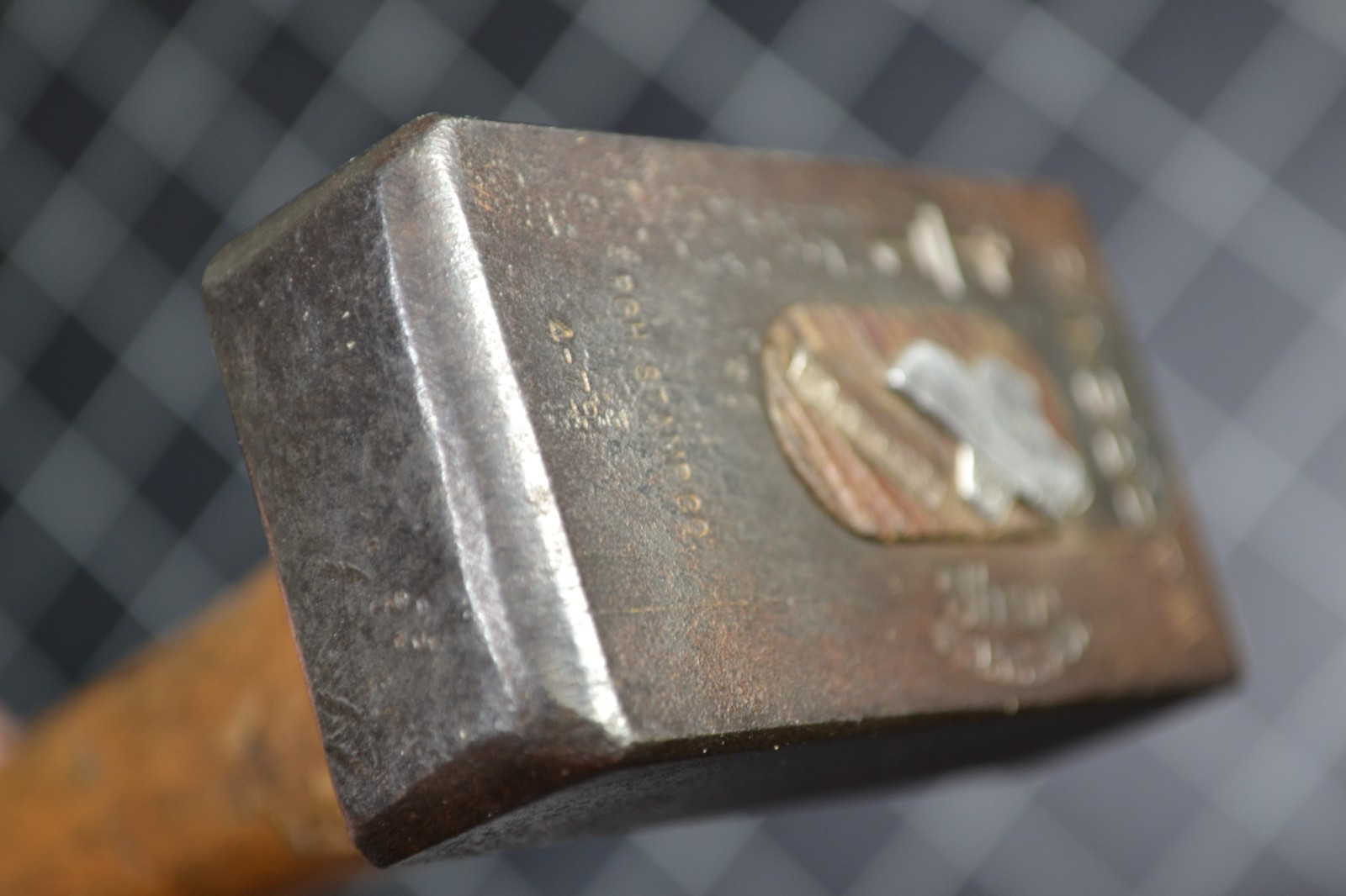 WARREN TOOL CO. - TOOL MARKING STAMP FOR 6# SLEDGE HAMMER HEADS