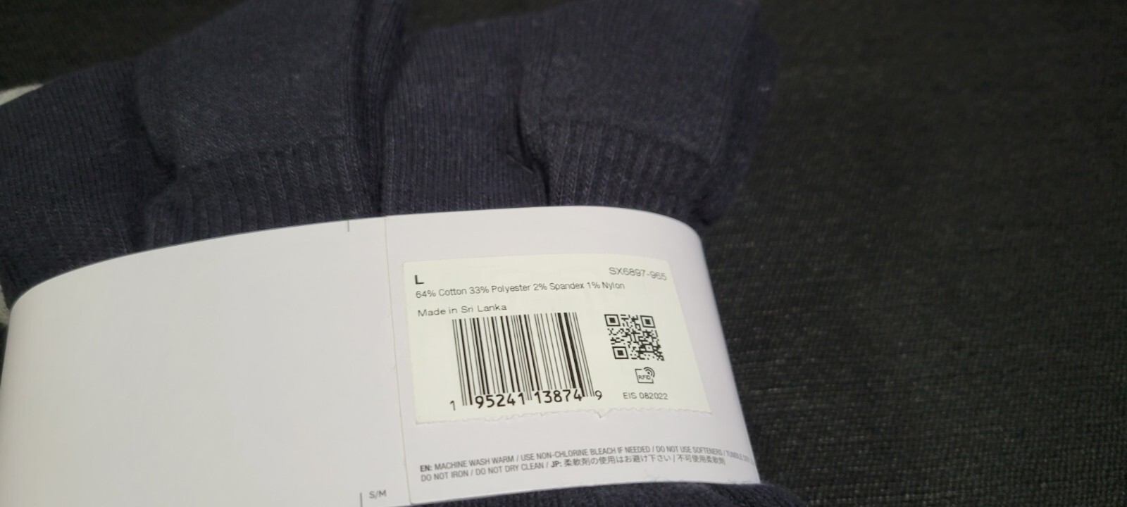 Nike Mens Everyday Performance PLUS Crew Socks 6 Prs DRI-FIT SZ 8-12 Multi Color