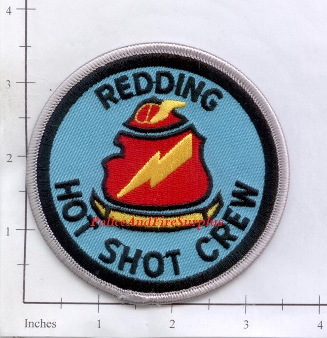 California - Redding Hot Shot Crew CA Forest Fire Dept Patch