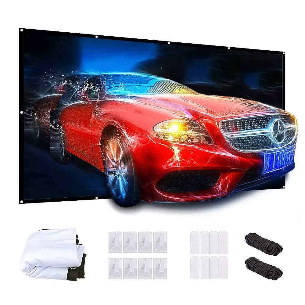 VANKYO Projector Screen 120" 4K HD Projection Screen - 120T Indoor Outdoor