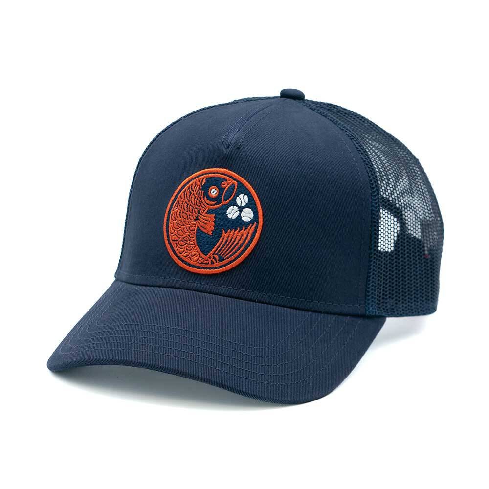 American Needle Hiroshima Carp Japanese League Baseball Valin Trucker Hat New