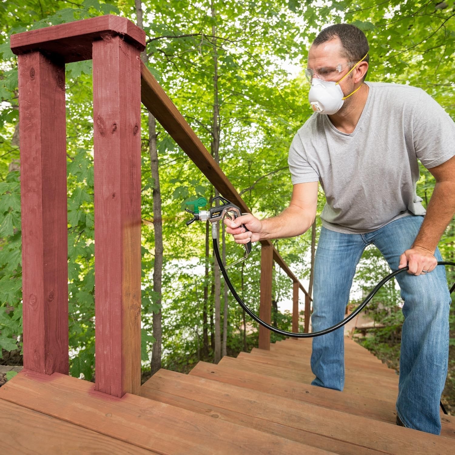 Professional-Quality Paint Finish: Control Pro 150 Airless Sprayer with HEA Tech