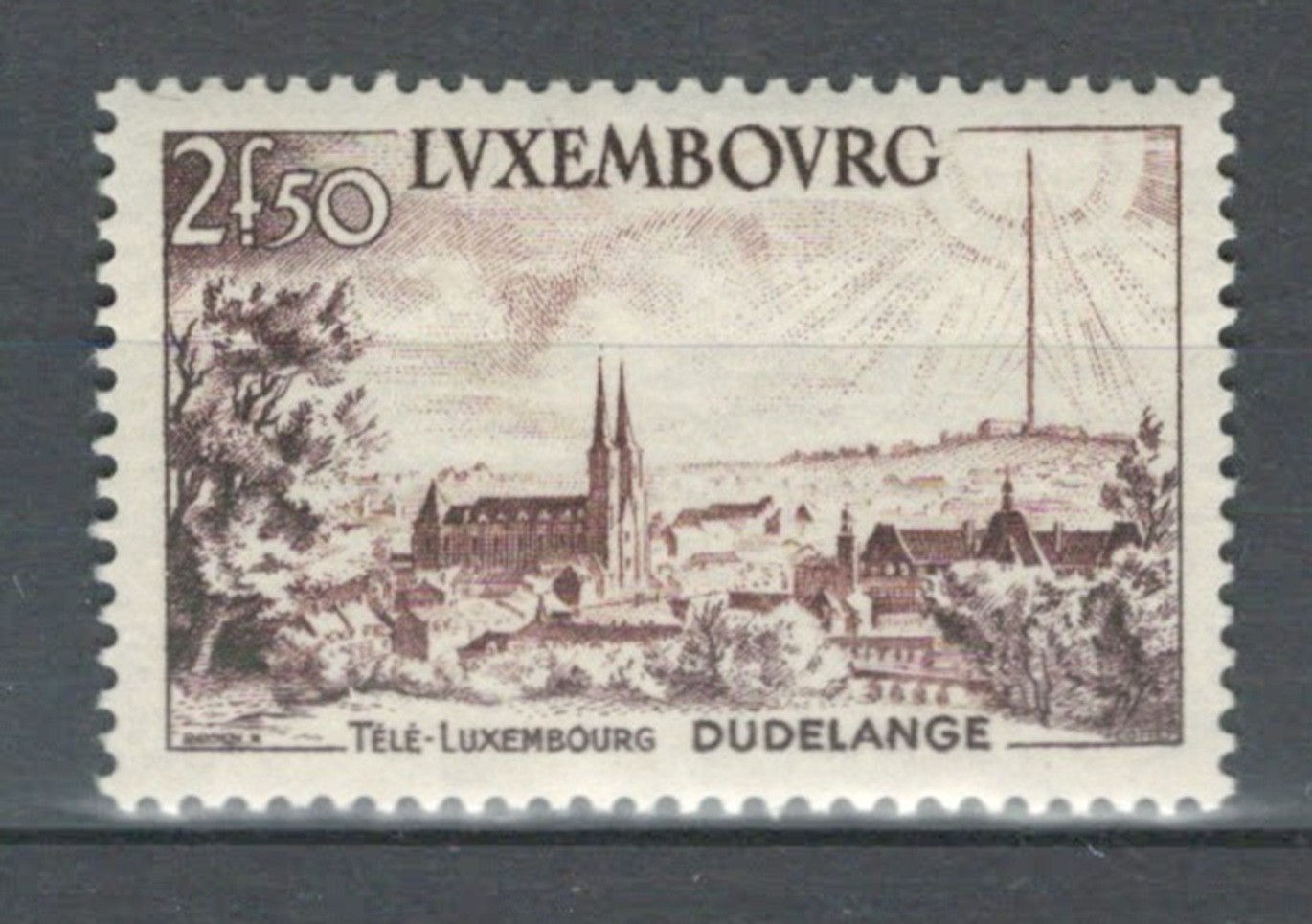 LUXEMBOURG EUROPE CLASSIC PAYSAGES VIEWS MNH STAMP LOT (LUX 235)