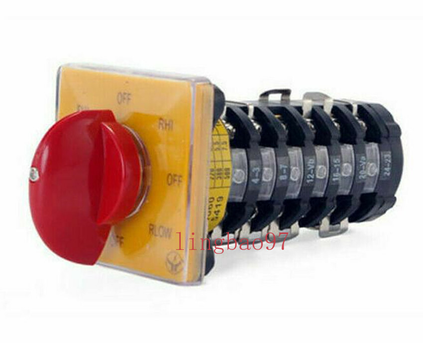 Bridgeport Milling Machine Import Reverse Speed 25A Switch + Case CNC Mill Tools