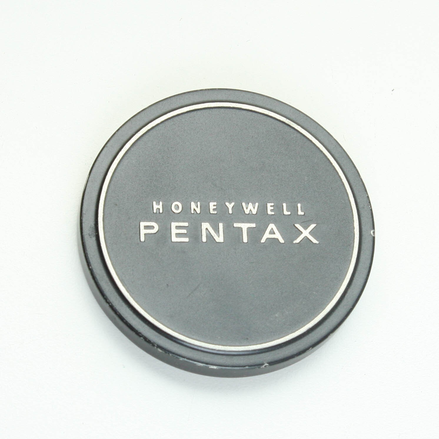Honeywell Pentax 49mm Metal Front Lens Cap - Original Push-On 50mm F/2 F/1.7