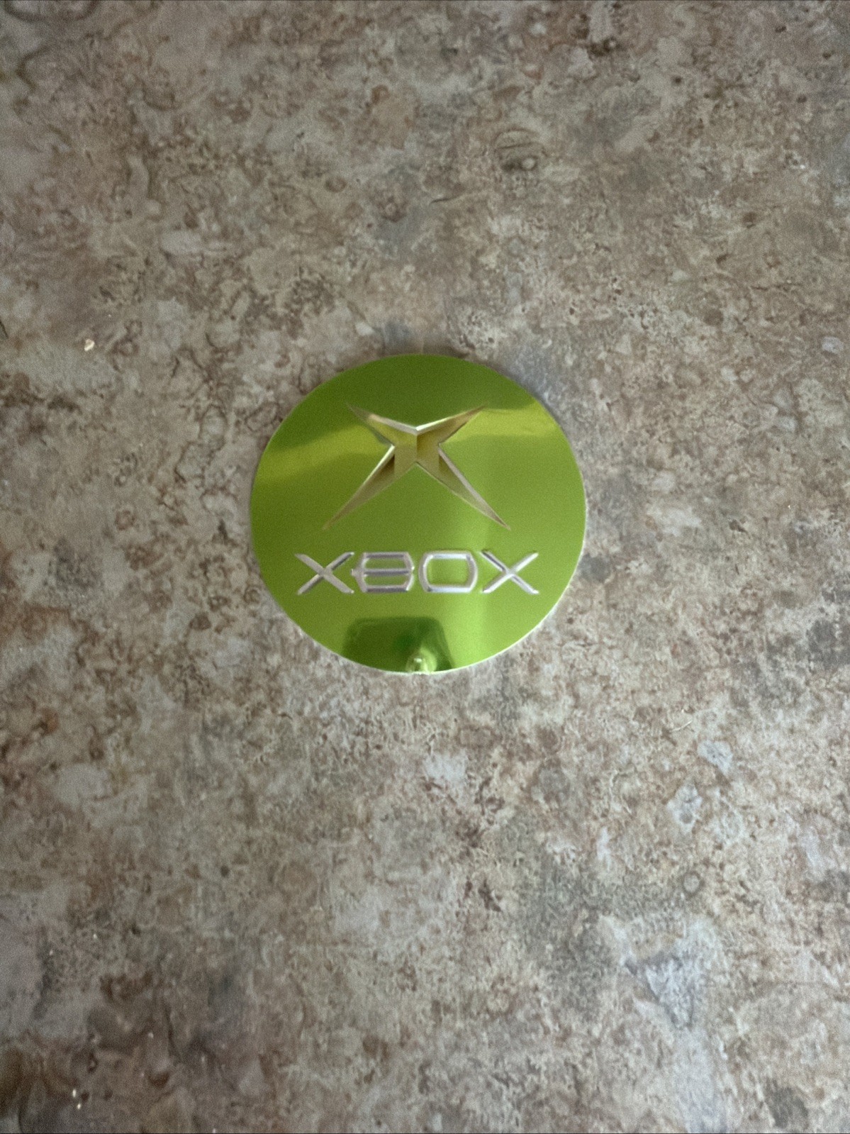 OEM Original Prototype DV Xbox Console Green Center Logo Jewel RARE. New.