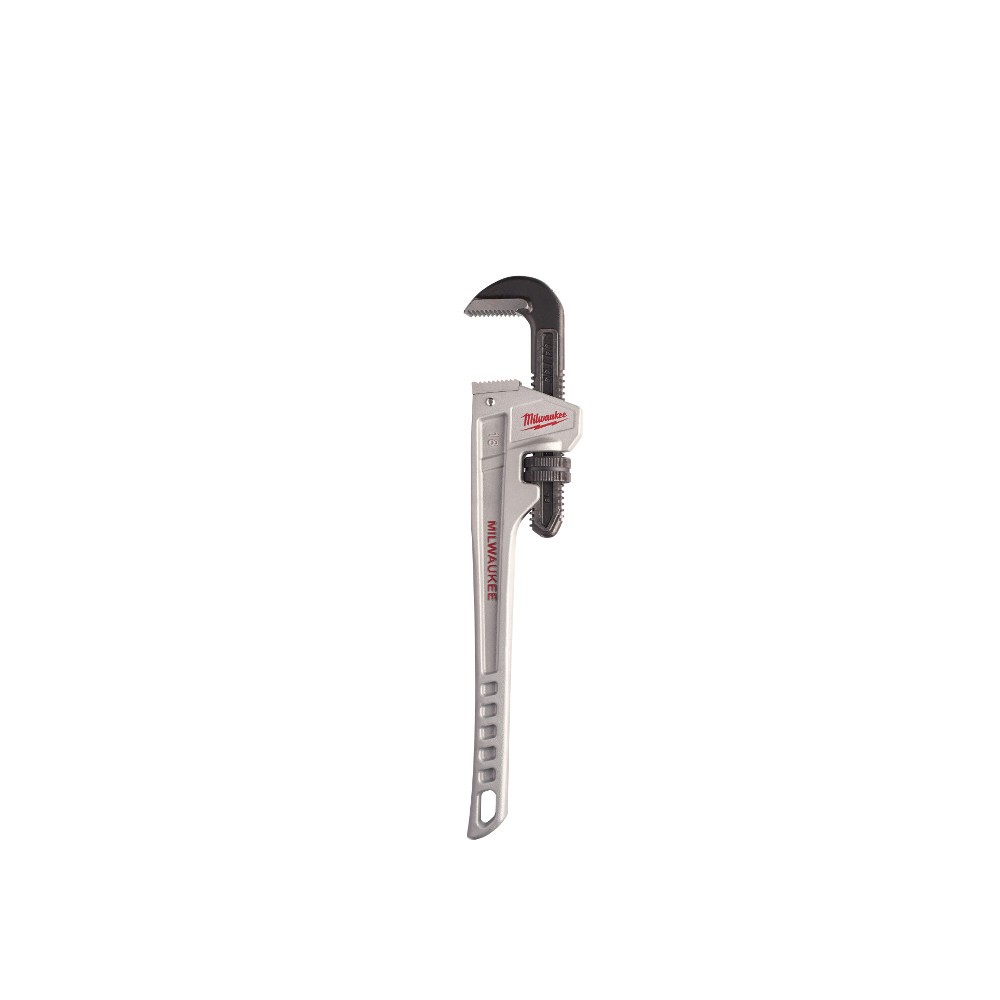 Milwaukee 48-22-7218 18-in. Overbite Jaw Aluminum Pipe Wrench, Dual Coil Springs